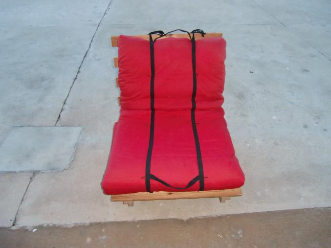 Fauteuil futon 1 place convertible