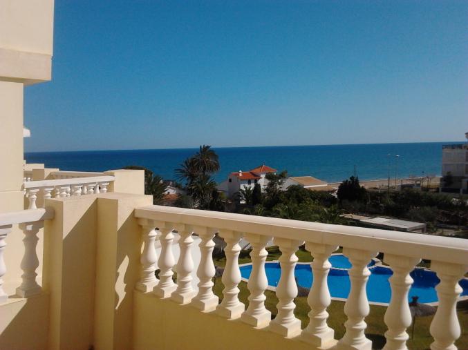 Duplex en bord de plage