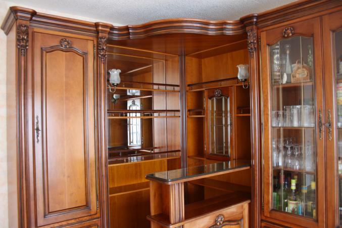 Salle à manger bar modulable