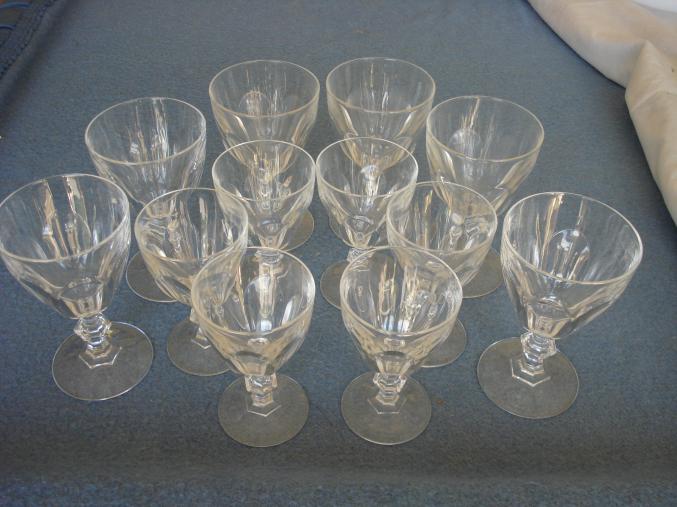 Verre a pied en cristal