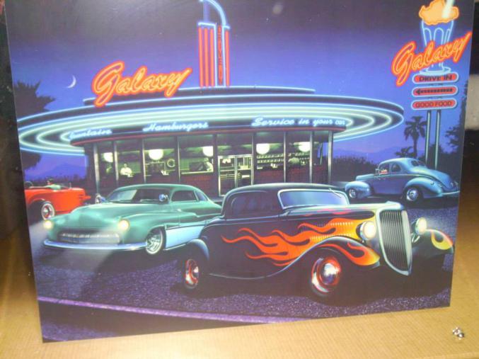 Tableau vintage lumineux