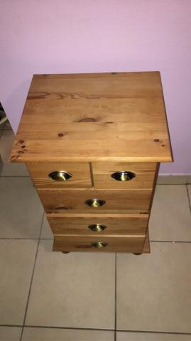 Chiffonnier imitation chene