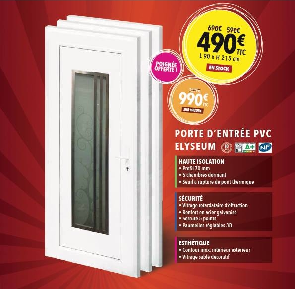 Menuiseries PVC, ALU à prix très interessant