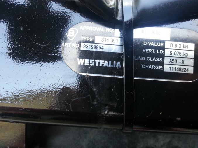 Attelage Mériva Cosmos 2014 "WESTFALIA" 