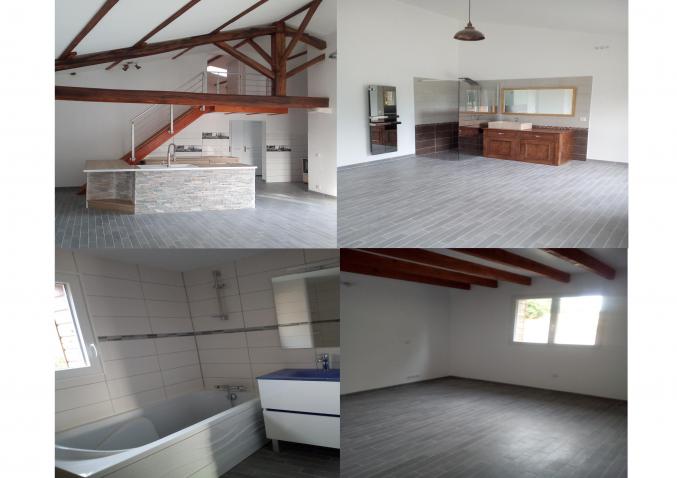 Propriété sur 8 ha avec maison ossature bois