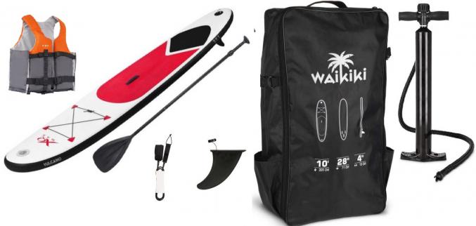 LOCATION PADDLES GONFLABLES WAIKIKI - DÉBUTANTS