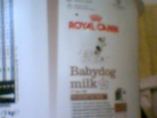 Vend 1 sceau aliment d'allaitementpour chiot