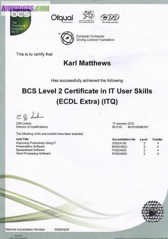 Traducteur/interprète français-anglais, professeur d’anglais