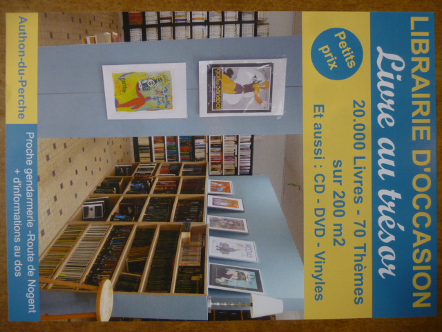 Une nouvelle librairie de livres d’occasion... de 200 mètres carrés à Authon-du-Perche.