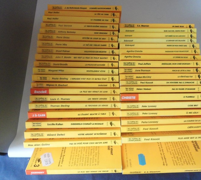 Lot de 40 romans de la série du masque