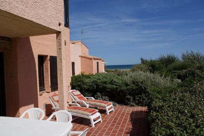 Aphrodite village ZONE NATURISTE appt T4 RDC vue mer