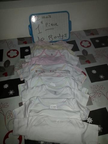 Vêtements fille de 1 mois a 12 mois en