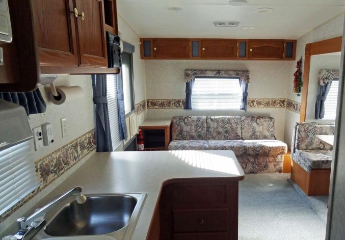 Caravane à sellette - 27’ - fifth wheel - véhicule récréatif - VR - RV – roulotte