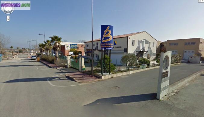 LOCAL COMMERCIAL 60m² avec GARAGE 40m²