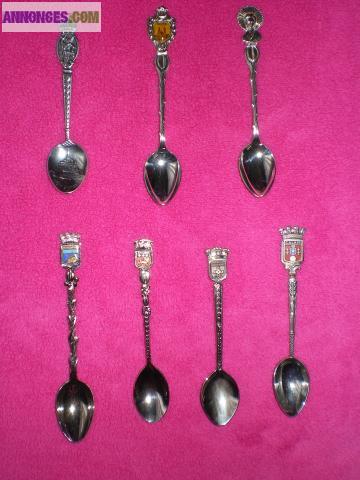 Cuillères  de collection