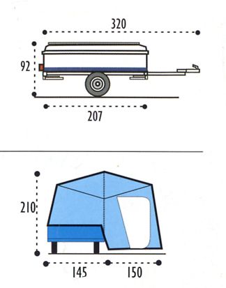 CARAVANE PLIANTE RACLET