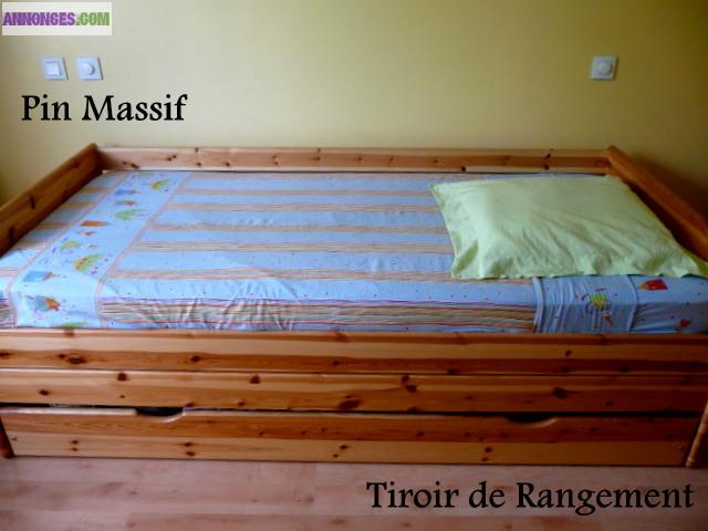 Lit Transformable, 1 OU 2 places TTBE