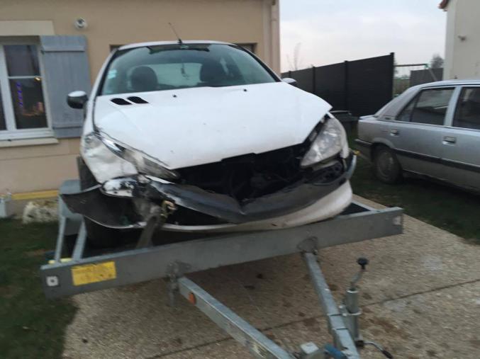 PEUGEOT 206  accidenté