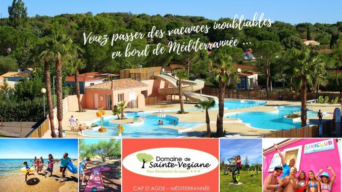 Week-end en chalet et mobil-home proche Cap d'Agde