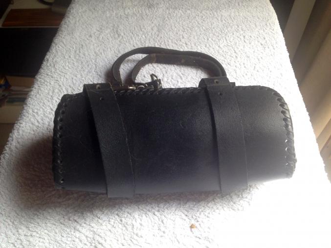 Trousse cuir harley davidson