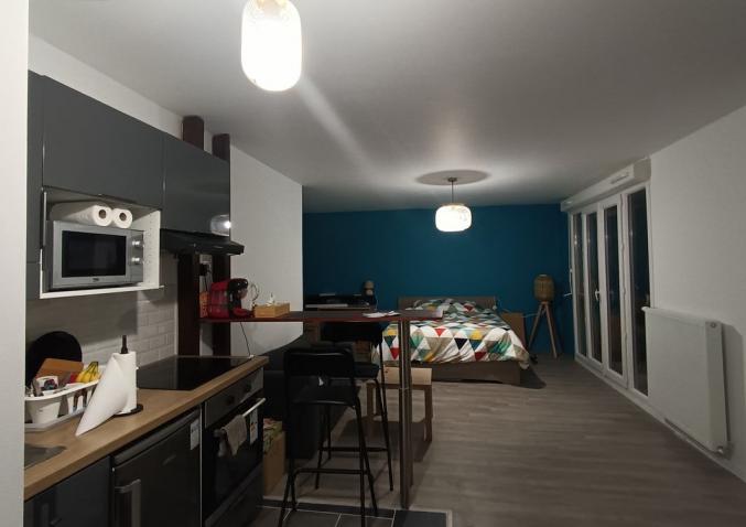 Studio lumineux sur Lille