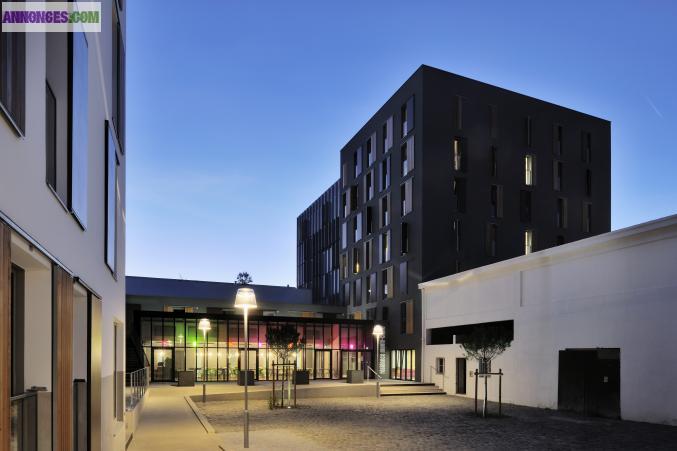 Studio meublé 20m2 résidence neuve centre Nantes