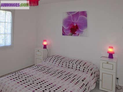 Appartement dans propriete privee avec piscine