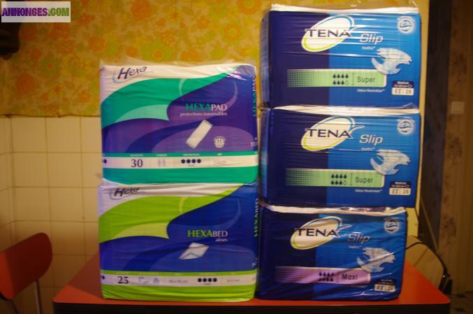 DIfférents types de protections urinaires pour adulte