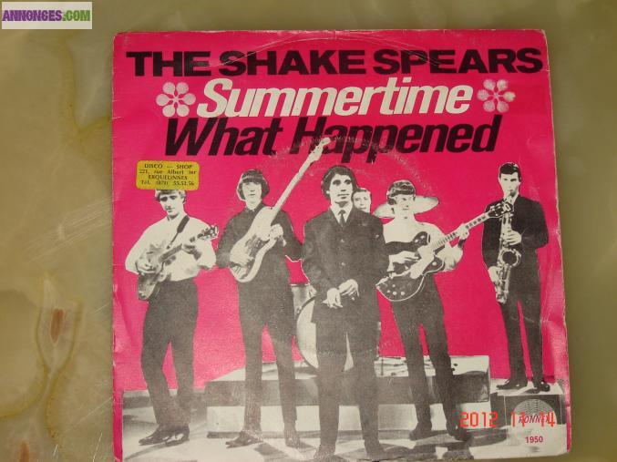 The SHAKESPEARS - Vinyle 45 Tours - SIXTIES -