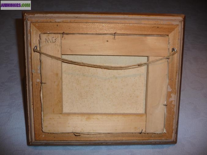 TABLEAU PEINT A L'HUILE