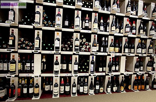 Palettes boissons alcoolisées