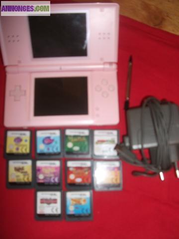 Console nintendo DS  + 10  jeux