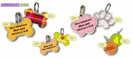 Médailles pour chiens et chats - médaille chien chat medal