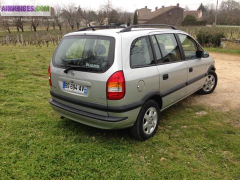Opel zafira 2.0l tdi modèle élégance