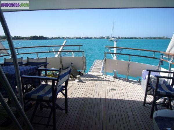 Bateau à moteur - yacht