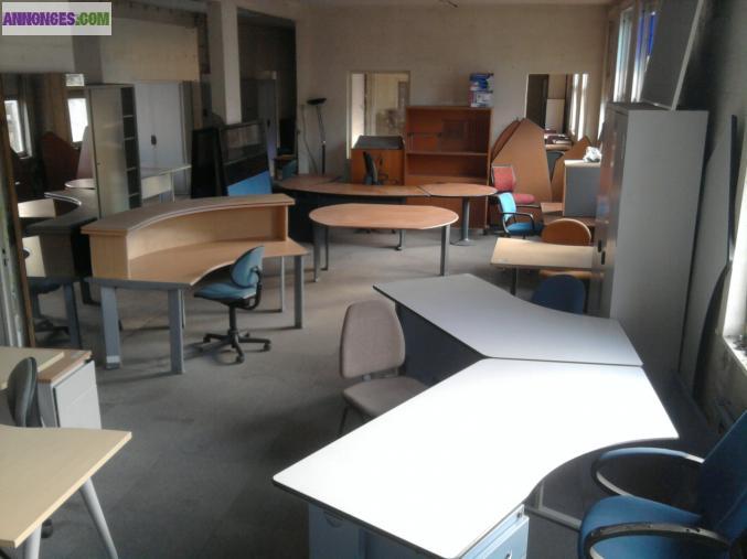 MOBILIER DE BUREAU D'OCCASION