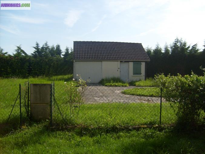 Terrain +cuisine+garage