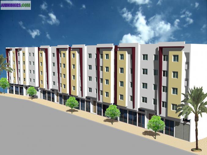 Appartements sociaux à 240000Dhs