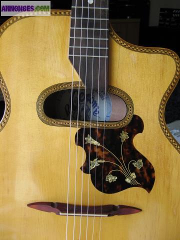 Belle guitare manouche,gerome
