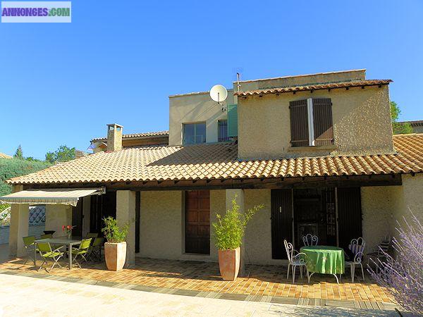 Vente villa avec piscine vue Luberon