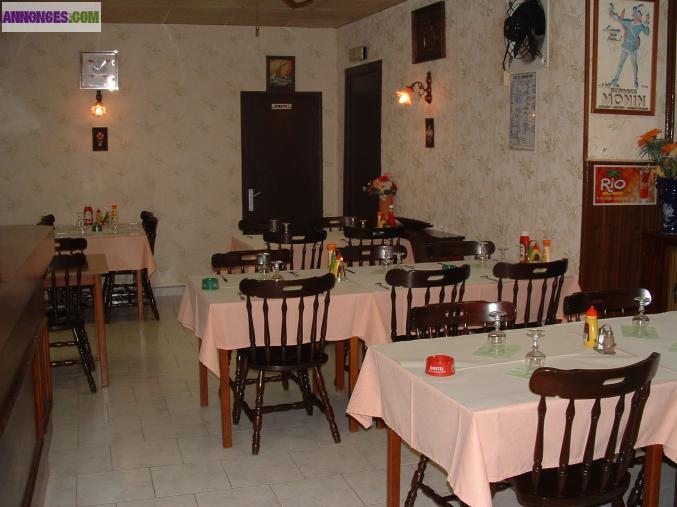 Particulier A SOMAIN A Céder fonds de commerce de Restaurant Brasserie