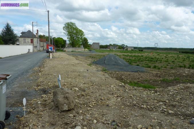 Terrain viabilisé Courchamps