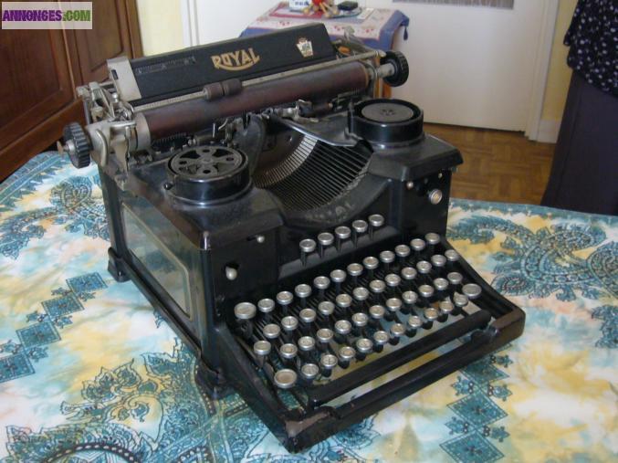 Machine à écrire royal