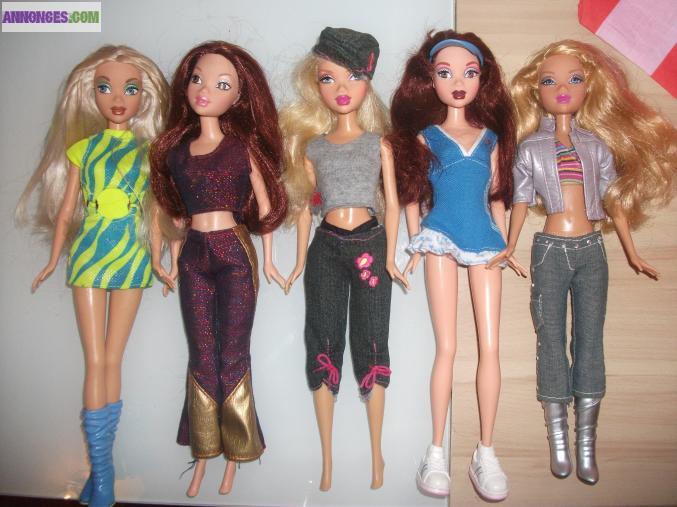 Poupée my scéne le lot