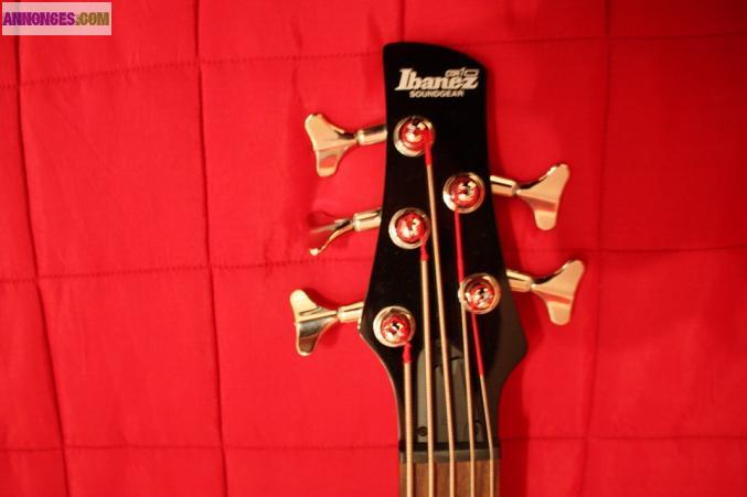 BASSE 5 CORDES IBANEZ GSR205 BK