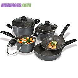 STONELINE - set de 8 pièces en pierre Neuf