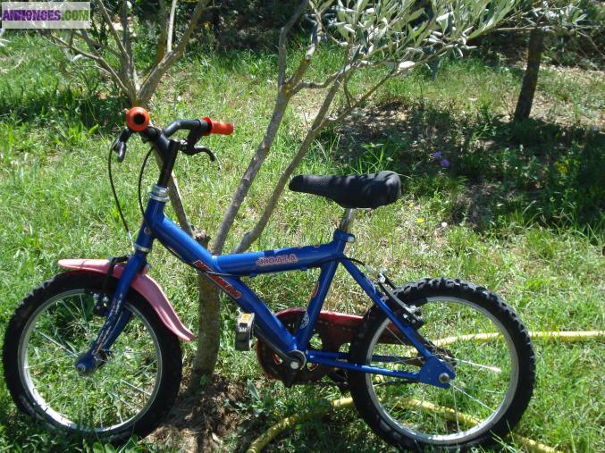 VTT enfant ( 5 ) bleu