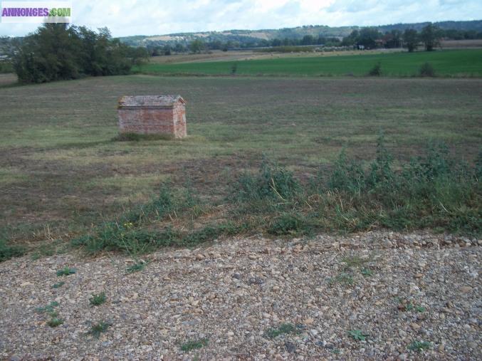 Terrains a batir viabilisé entré village