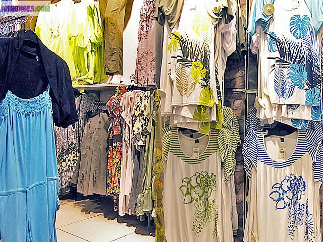 Palettes habillement femme