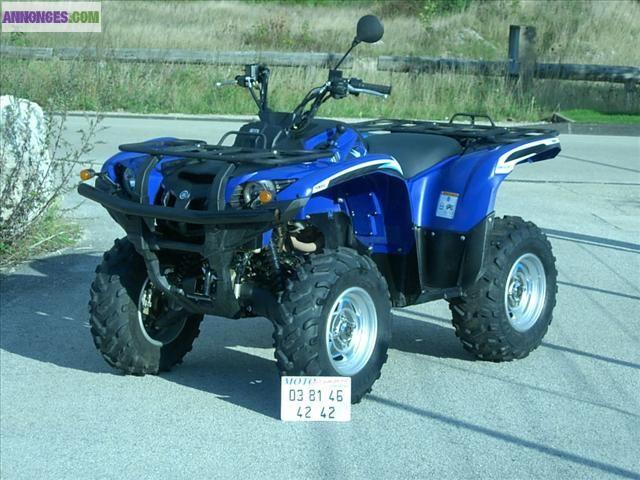 Offre de quad yamaha grizzly